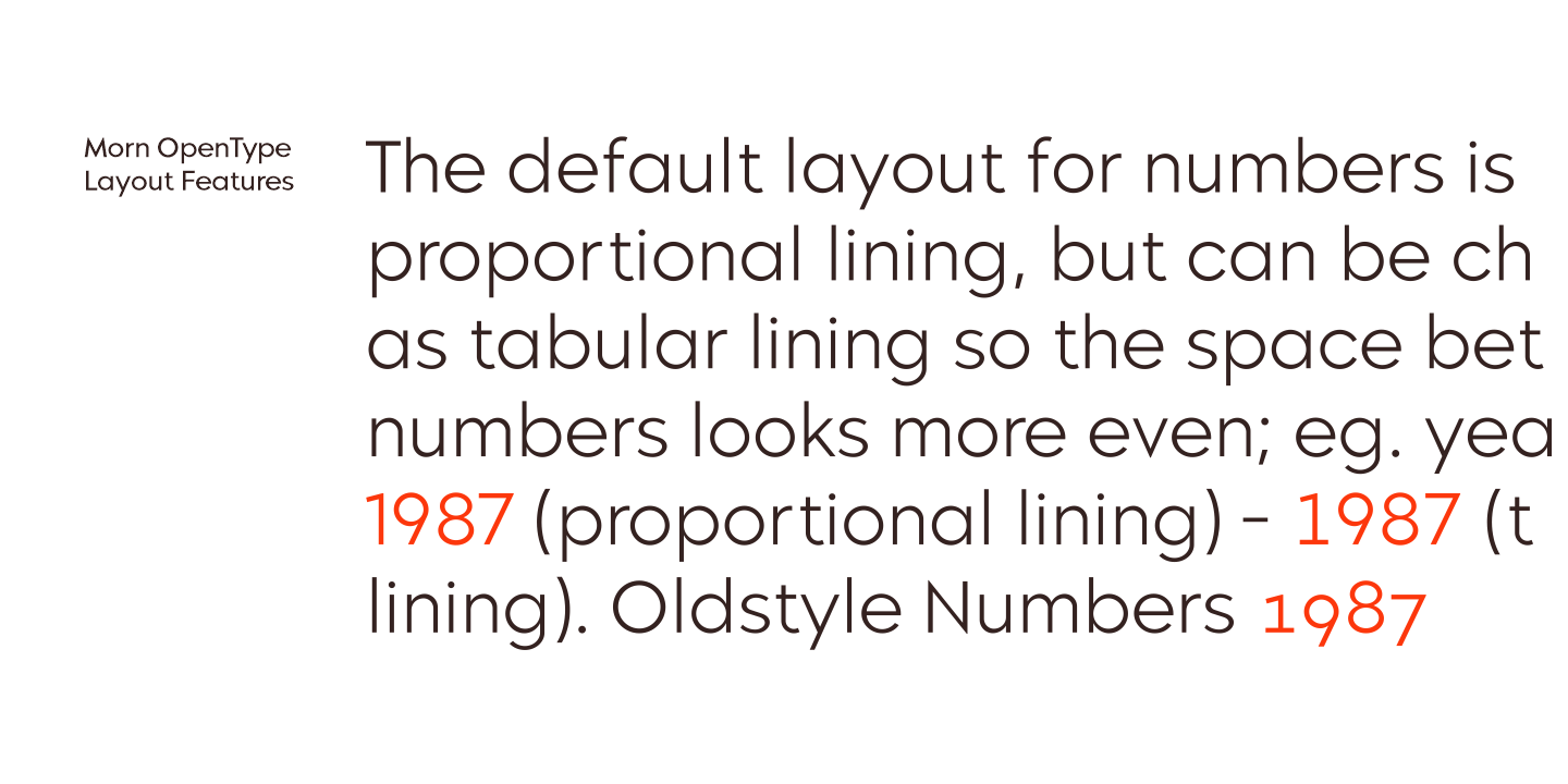 Пример шрифта Morn DemiBold Oblique